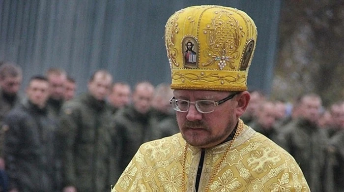 Орест Шпак серед воїнів Національної гвардії України