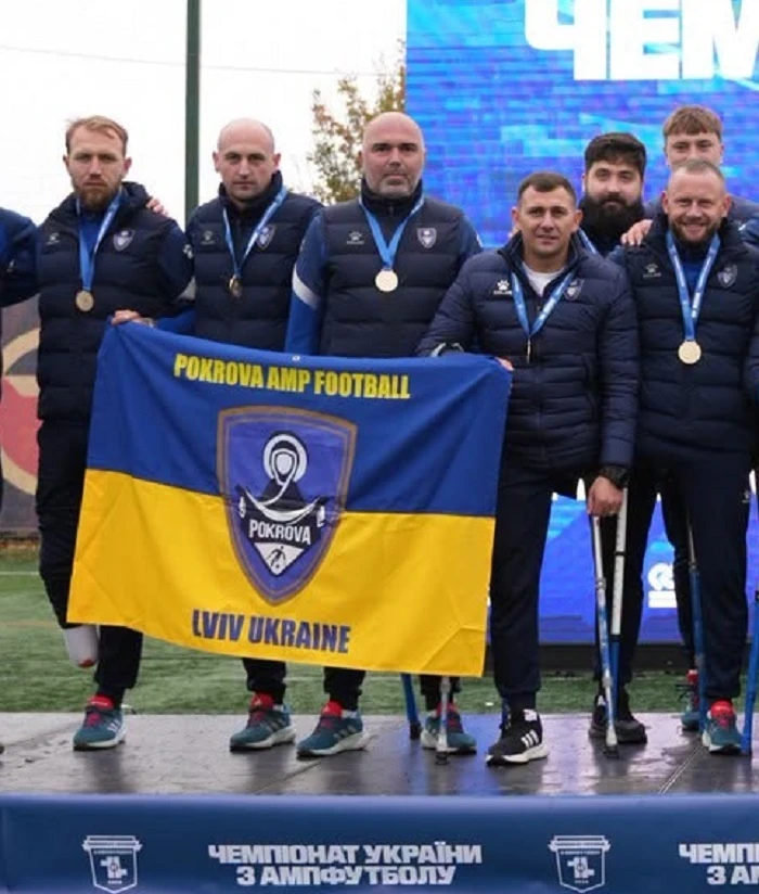 У стартовому складі: ветеран з Калинівщини зіграв у Лізі чемпіонів з ампфутболу