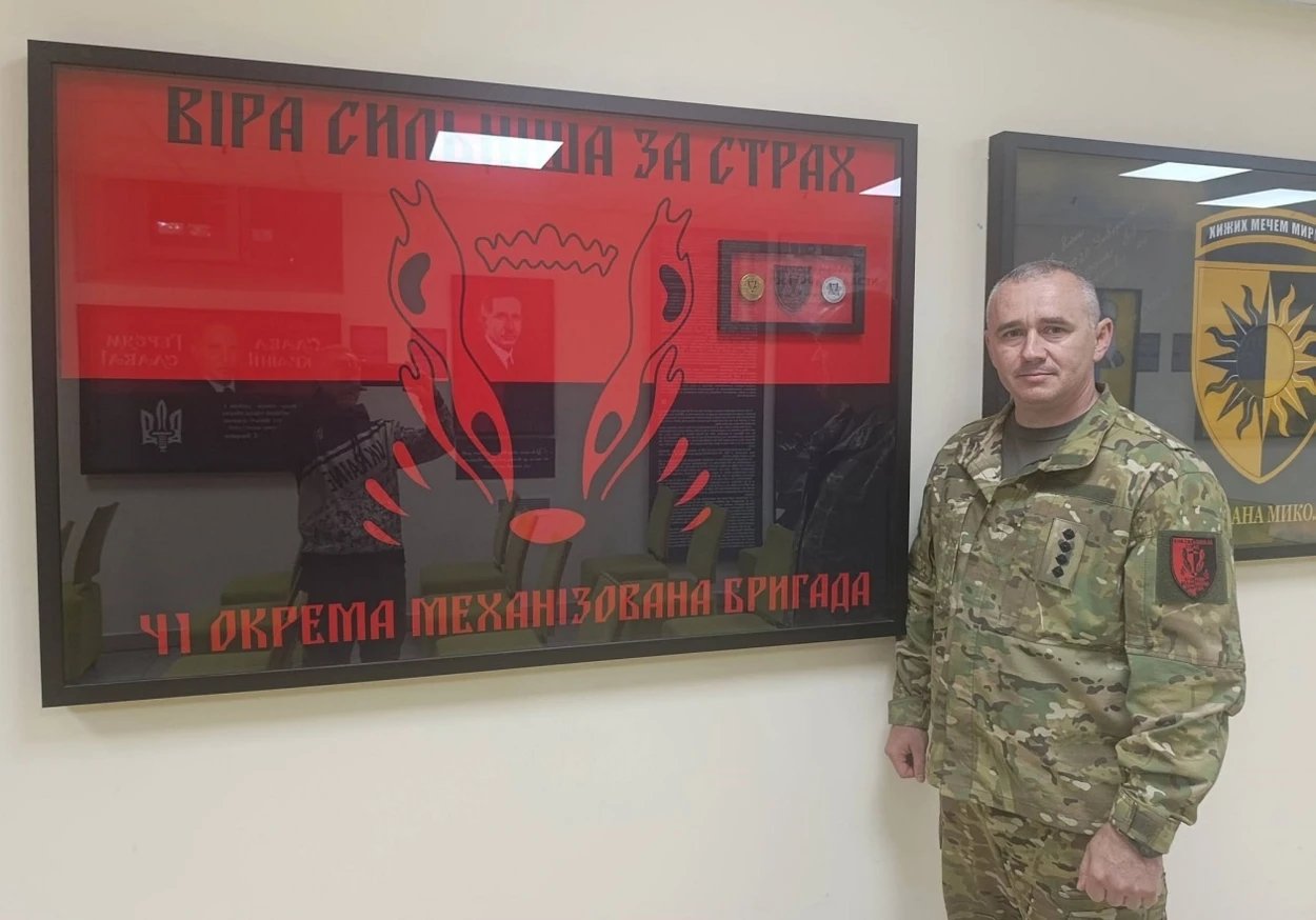 Вадим Брик - офіцер 41 окремої механізованої бригади