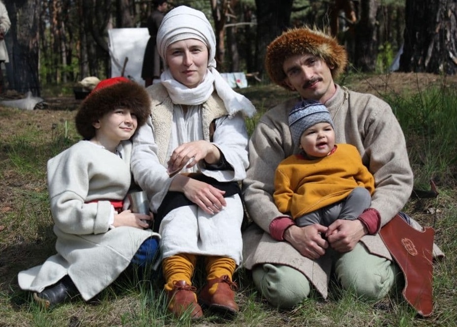 Родина Лариси Смашнюк та Левка Ткача