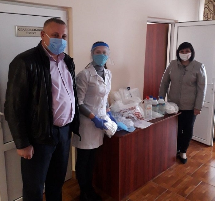 Передача медзасобів у Бережанах