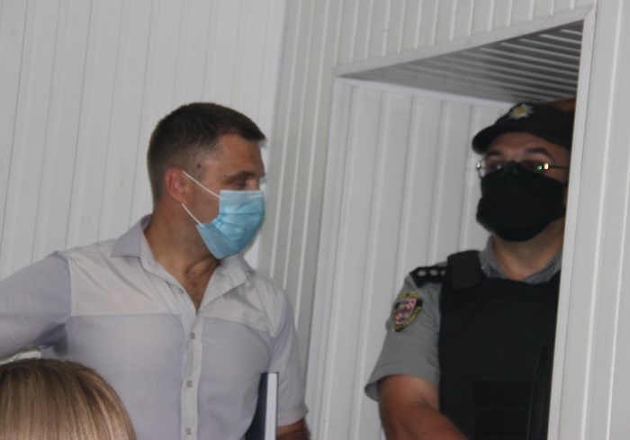 Правоохоронці у сесійній залі