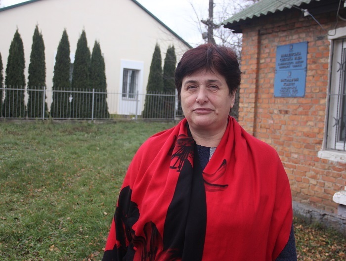 В.о.старости Нападівки Неля Пивовар