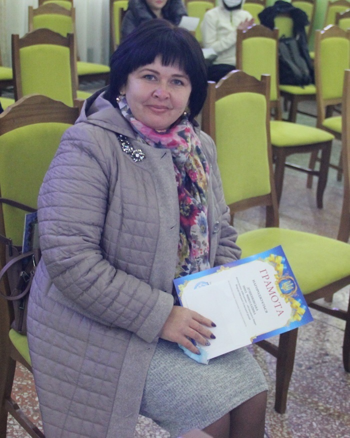 Інна Душенківська - працівниця Корделівської сільської ради