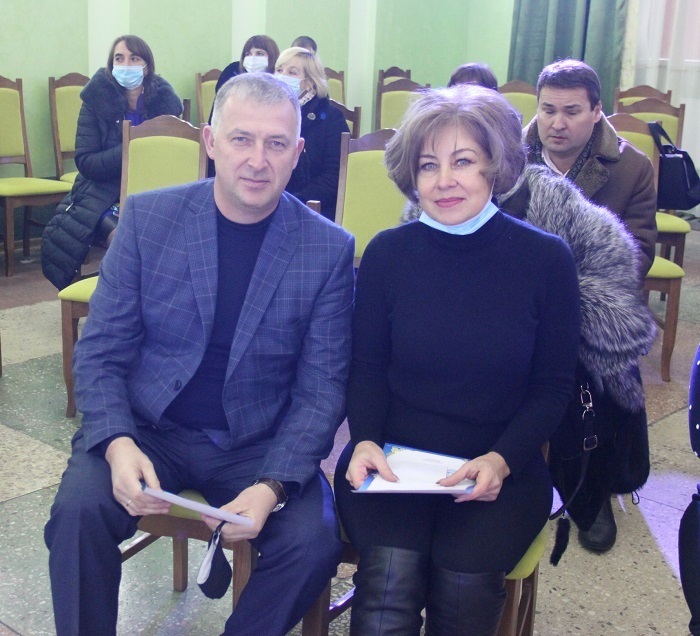 Депутати міської ради Ігор Богданов і Наталя Бачинська