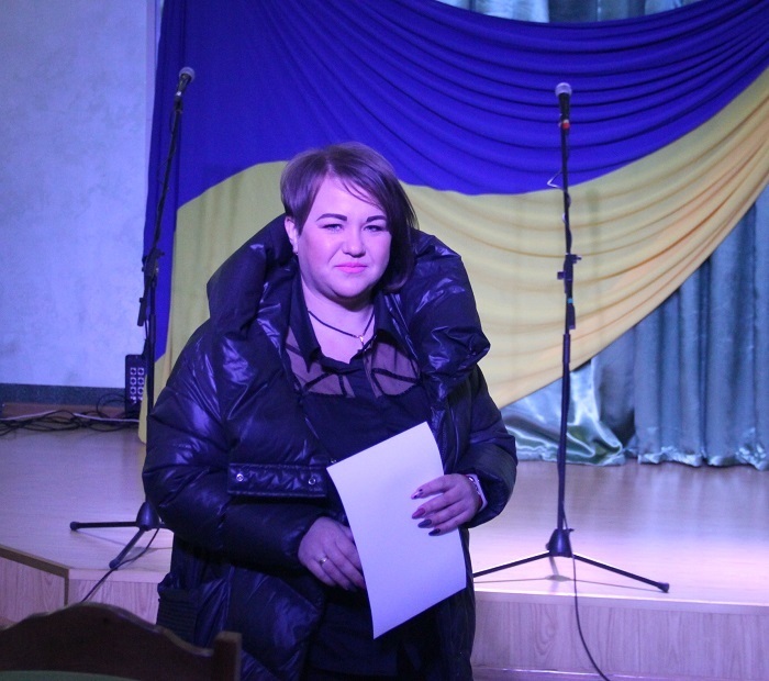 Людмила Данилишина - працівниця Новогребельської сільської ради