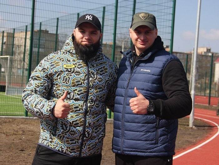 Максим Вовк (ліворуч) та Олександр Дзюбенко