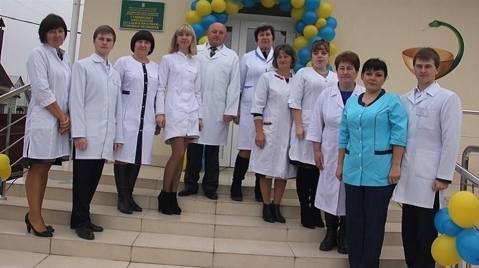 Відкриття амбулаторії у Гущинцях