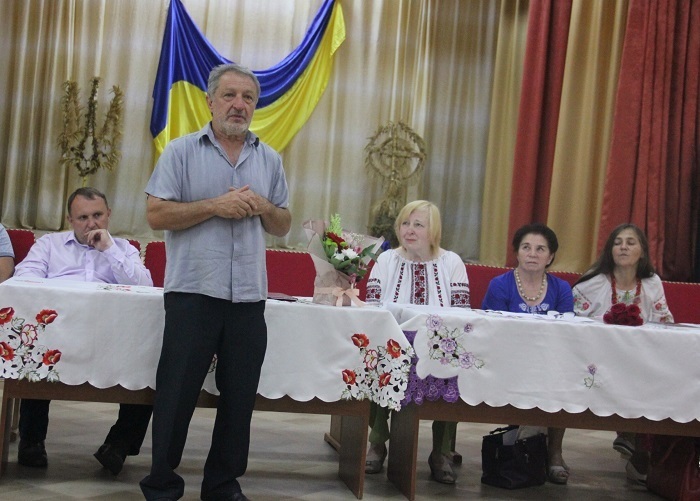 Микола Крижанівський (на передньому плані)