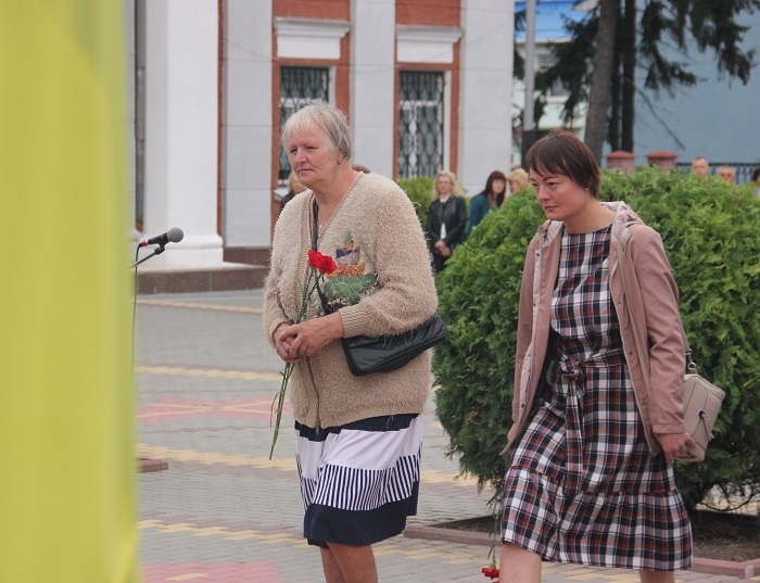 Мама і сестра загиблого Михайла Щербанюка