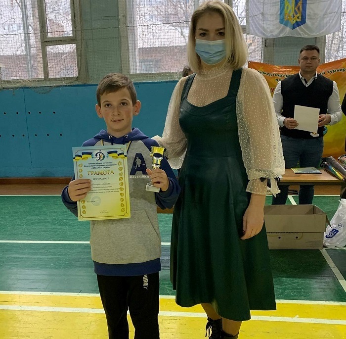 Дмитро Любчик - найкращий нападник змагань