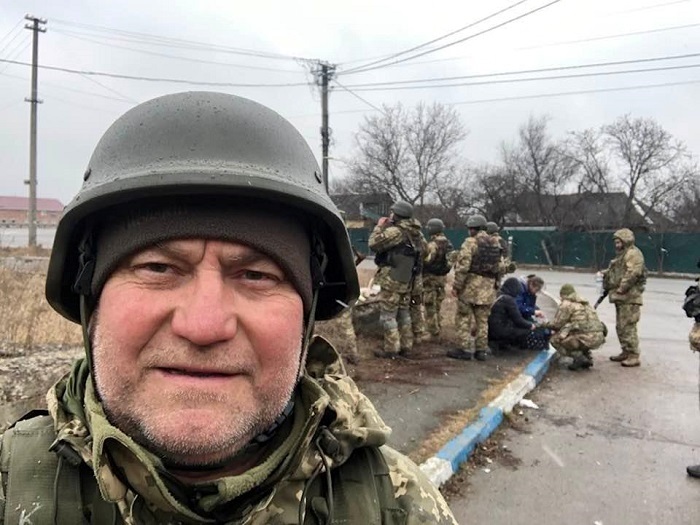 З перших днів повномасшабного вторгнення росії Костянтин Васюк знову став на захист України