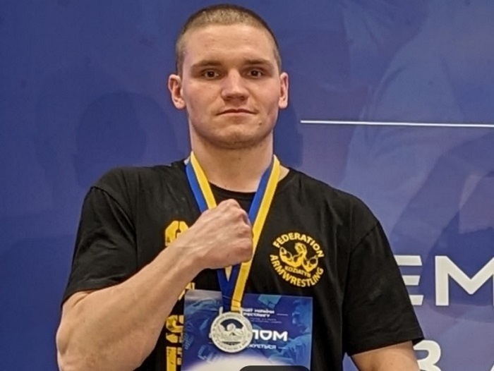 Олександр Коломієць на чемпіонаті України 2023, е він здобув право виступати на чемпіонаті Європи