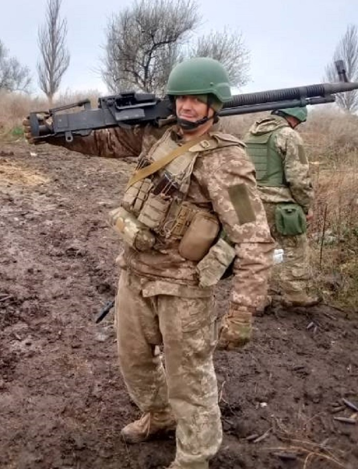 Дмитро Конопля був номером обслуги великокаліберного кулемета