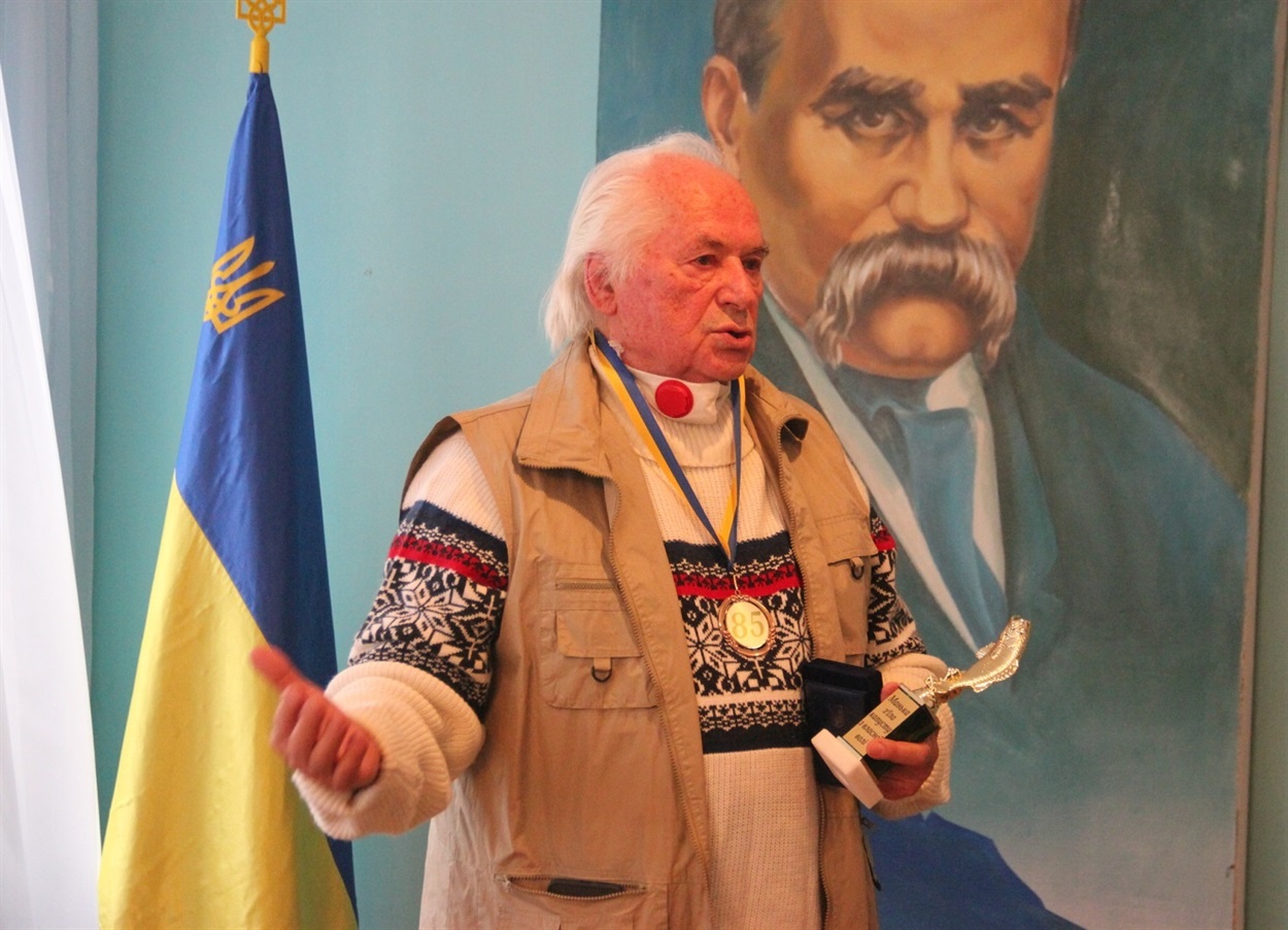 Олег Чорногуз у день свого 85-річчя