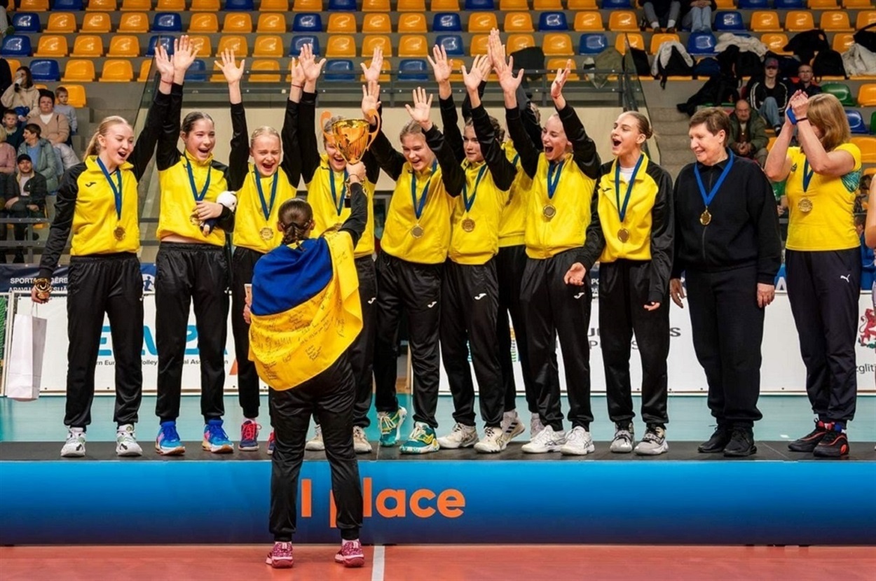 Збіреа команда Вінницької області перемогла у розіграші юнацького Кубка Східноєвропейської волейбольної зональної асоціації EEVZA U16 