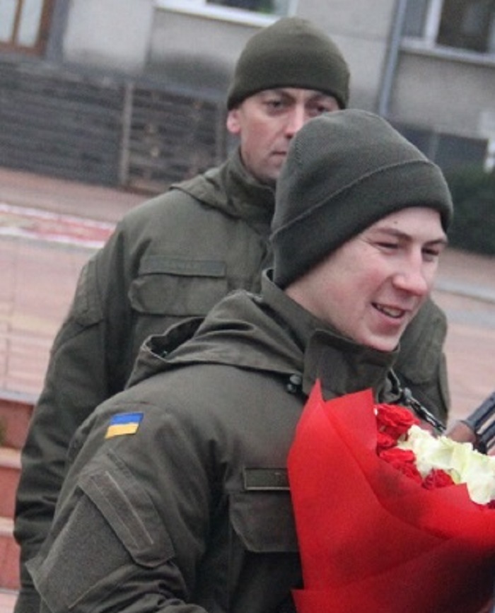 ОЛександр Ткачук під час складання присяги ( грудень 2019р.)