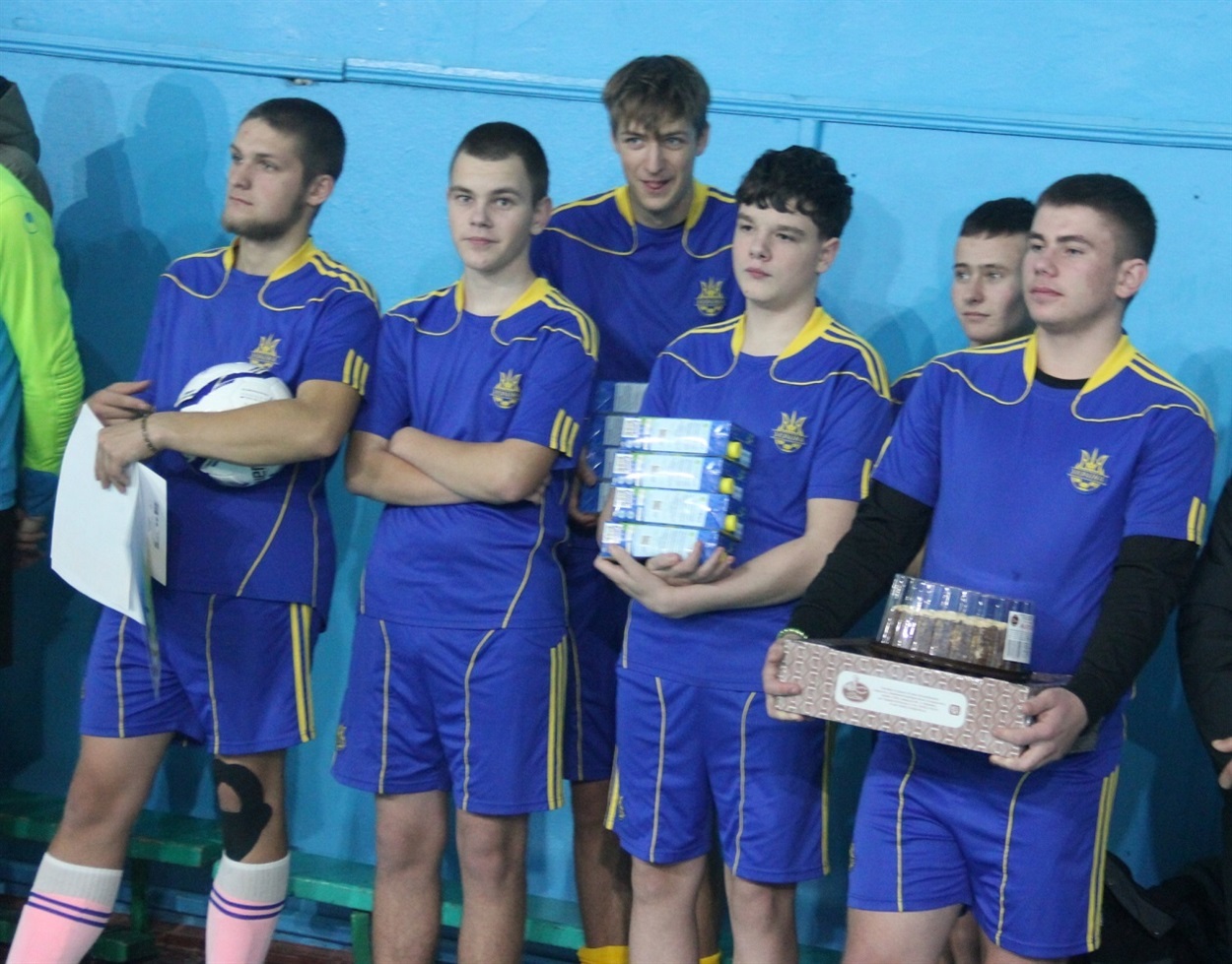 Команда Гущинецького ВПУ