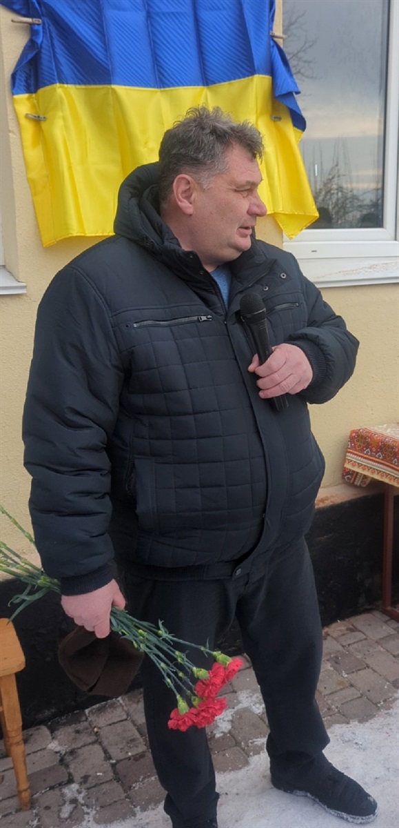 Участь в урочистостях взяв заступник Іванівського сільського голови Ігор Лановий