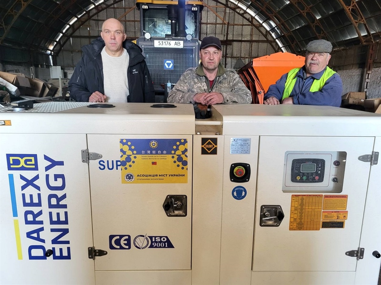 Іванівська громада отримала генератора від міжнародних партнерів