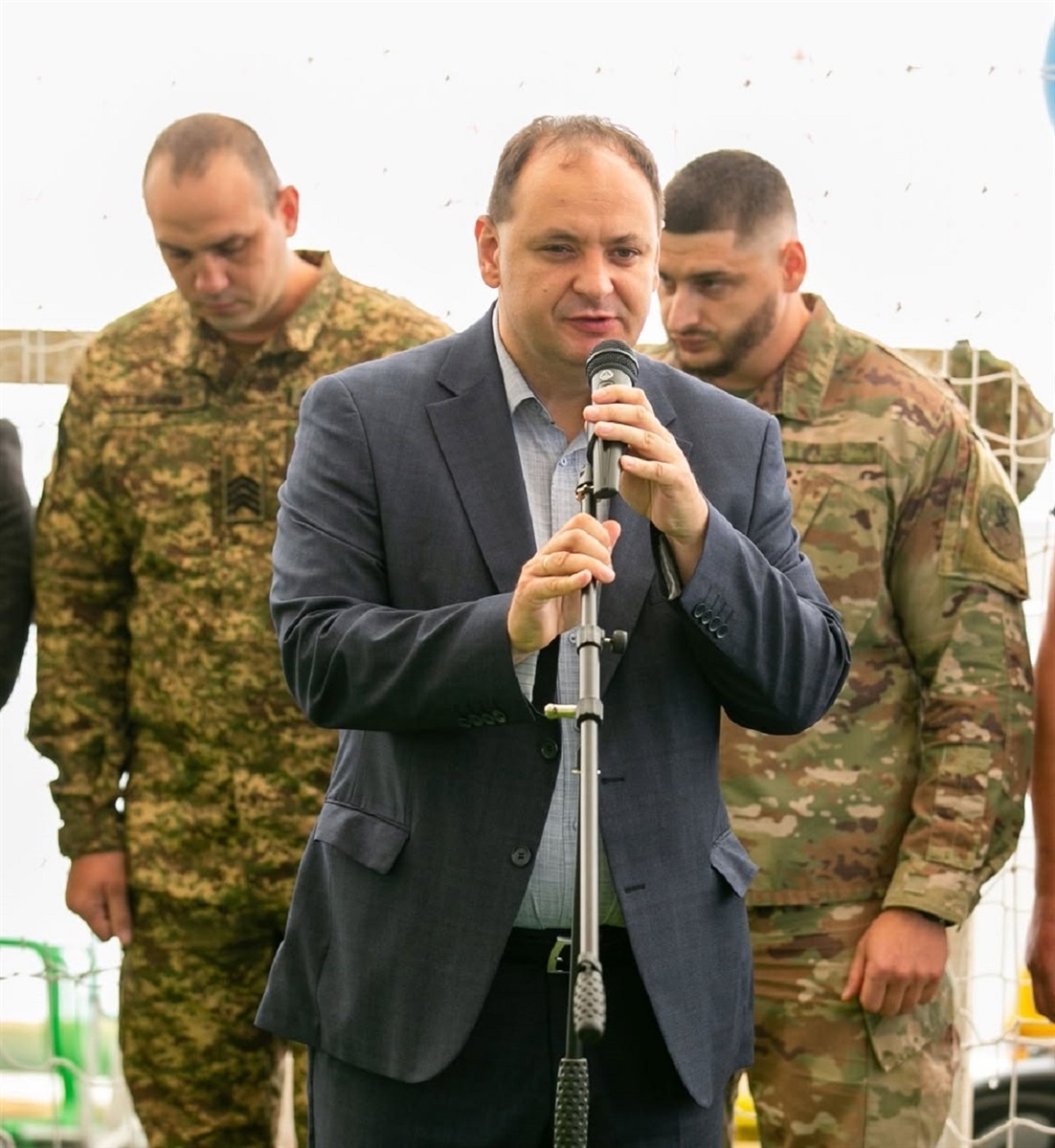 Руслан Марцінків на відкритті змагань