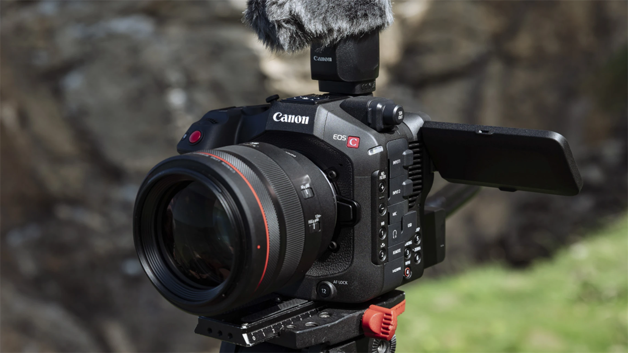 Цифрова кінокамера Canon EOS C80 з байонетом RF та вбудованим блоком світлофільтрів ND